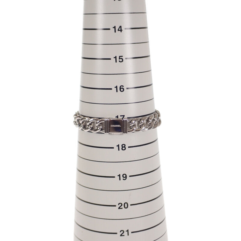 シャネル CHANEL プルミエール H3248 腕時計 ステンレススチール クオーツ ブラック文字盤 レディース【中古】【ABランク】