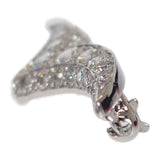 ティファニー TIFFANY&Co. シーガル パヴェ カモメ ブローチ Pt850プラチナ ダイヤモンド レディース【中古】【Aランク】