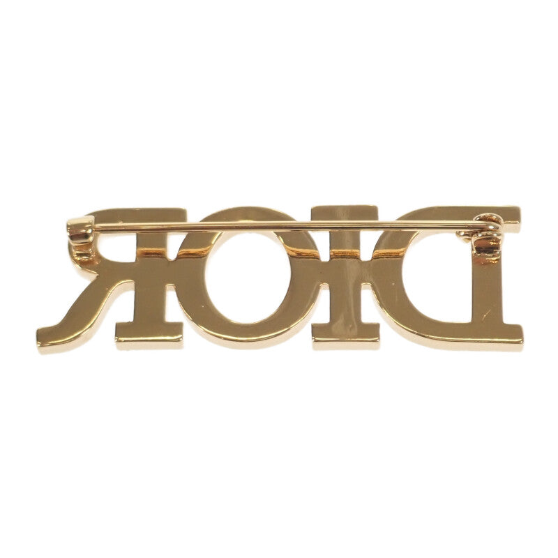 Dior Dio(r)evolution V0454DVOCY_D301 Brooch Metal Rhinestone Gold Women's【Used】【A Rank】