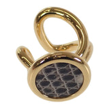 エルメス HERMES エリタージュエケストルPM イヤーカフ H011131CC1B その他アクセサリー GP リザードレザー ゴールド オンブレ レディース【中古】【Aランク】