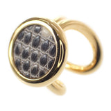 エルメス HERMES エリタージュエケストルPM イヤーカフ H011131CC1B その他アクセサリー GP リザードレザー ゴールド オンブレ レディース【中古】【Aランク】