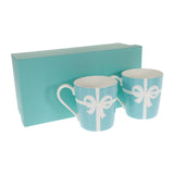 【中古】ティファニー TIFFANY&Co. ブルーボックス ペア マグカップ ボーンチャイナ ブルー レディース【Sランク】