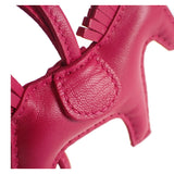 エルメス HERMES ロデオチャームPM バッグチャーム アニューミロ ローズメキシコ レディース【中古】【Aランク】