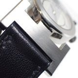 エルメス HERMES パプリカ PA1.210 腕時計 ステンレススチール レザー クオーツ シルバー文字盤 レディース【中古】【ABランク】