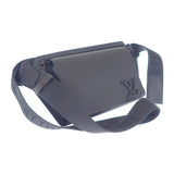 ルイヴィトン LOUIS VUITTON テイクオフ・スリング M57081 ボディバッグ グレインカーフレザー ブラック メンズ【中古】【Aランク】