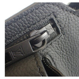 ルイヴィトン LOUIS VUITTON テイクオフ・スリング M57081 ボディバッグ グレインカーフレザー ブラック メンズ【中古】【Aランク】