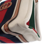 グッチ GUCCI インターロッキングG ミニトートバッグ 727735 2WAYバッグ ショルダーバッグ キャンバス レザー アイボリー ゴールド金具 レディース【中古】【Aランク】