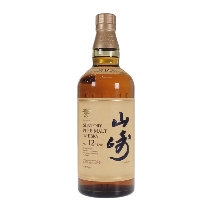 SUNTORY サントリー 山崎12年 ピュアモルト お酒 アルコール 43% 700ml ウイスキー【中古】【Sランク】