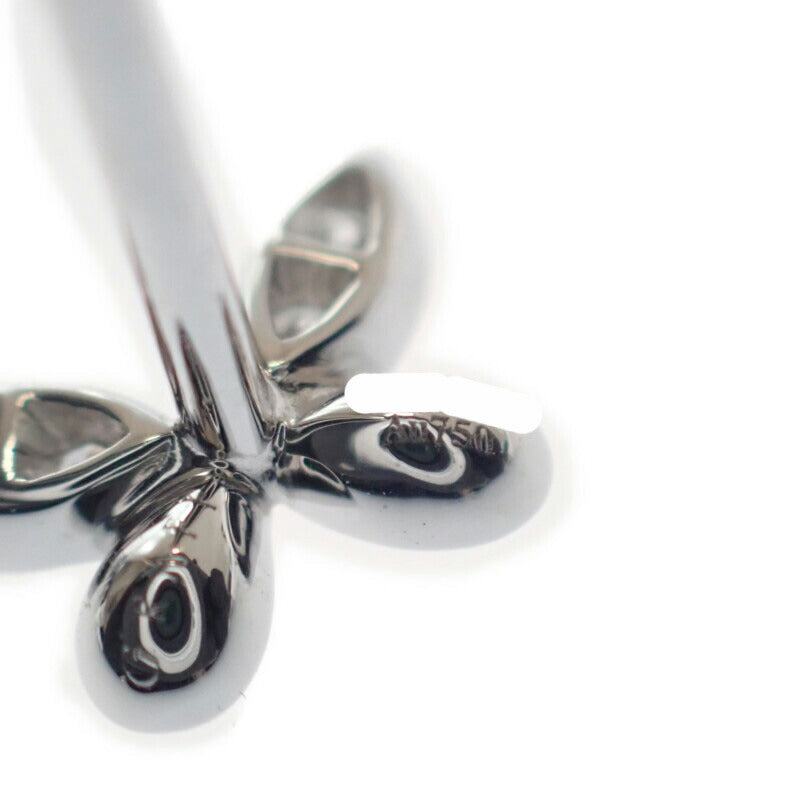 グラフ GRAFF パヴェ バタフライ RGE1563 ピアス K18ホワイトゴールド ダイヤモンド レディース【中古】【Aランク】