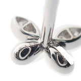 グラフ GRAFF パヴェ バタフライ RGE1563 ピアス K18ホワイトゴールド ダイヤモンド レディース【中古】【Aランク】