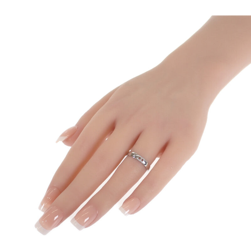 エルメス HERMES ヘラクレス ミニ 11PD 10号 リング K18ホワイトゴールド ダイヤモンド レディース【中古】【Aランク】