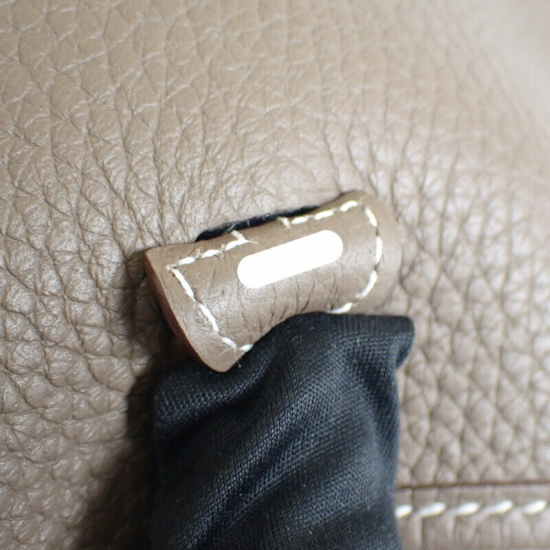 エルメス HERMES エヴリン TPM ショルダーバッグ トリヨンクレマンス エトゥープ ブルーインディゴ シルバー金具 レディース【中古】【Aランク】