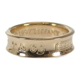 ティファニー TIFFANY&Co. 1837 ナローリング ミディアム 14号 リング K18イエローゴールド メンズ レディース【中古】【Aランク】