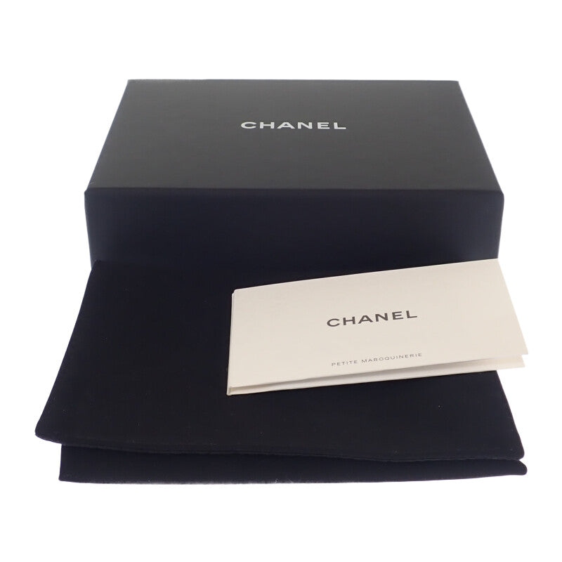 シャネル CHANEL クラシックフラップウォレット AP0231 二つ折り財布 キャビアスキン フューシャピンク レディース【中古】【Aランク】