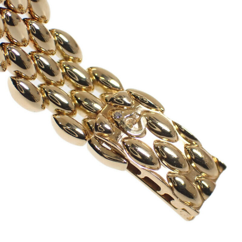 ショパール Chopard ラウンド 10/6353-21 腕時計 K18イエローゴールド ダイヤモンド ルビー クオーツ ホワイト文字盤 レディース【中古】【Aランク】