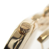 ショパール Chopard ラウンド 10/6353-21 腕時計 K18イエローゴールド ダイヤモンド ルビー クオーツ ホワイト文字盤 レディース【中古】【Aランク】