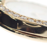 ショパール Chopard ラウンド 10/6353-21 腕時計 K18イエローゴールド ダイヤモンド ルビー クオーツ ホワイト文字盤 レディース【中古】【Aランク】