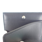 ティファニー TIFFANY&Co. コンパクトウォレット 三つ折り財布 レザー ティファニーブルー シルバー金具 レディース【中古】【Aランク】