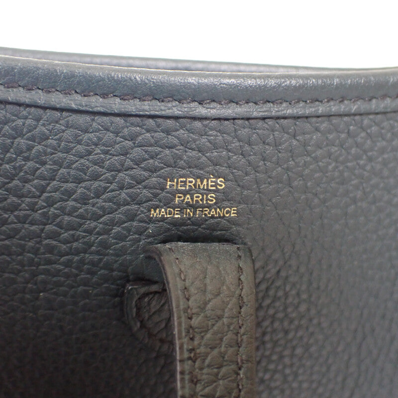 エルメス HERMES エヴリンTPM ショルダーバッグ トリヨンクレマンス ヴェールシプレ ゴールド金具 レディース【中古】【Aランク】