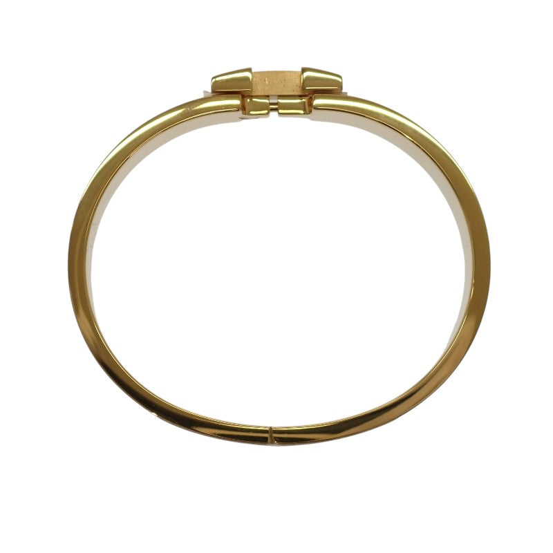 エルメス HERMES エナメルブレスレット クリックH グリッターPM H700015F G1PM ブレスレット GP グリッター ノワール・ドレ ゴールド金具 レディース【中古】【Aランク】