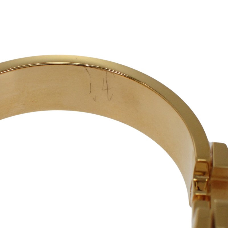 エルメス HERMES エナメルブレスレット クリックH グリッターPM H700015F G1PM ブレスレット GP グリッター ノワール・ドレ ゴールド金具 レディース【中古】【Aランク】