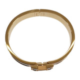 エルメス HERMES クリックH グリッターPM H700015F_G1PM ブレスレット GP ノワール・ドレ ゴールド金具 レディース【中古】【Sランク】