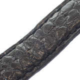 ジャガールクルト JAEGAER LECOULTRE レベルソ クラシック 250.3.86 腕時計 K18ホワイトゴールド レザー 手巻き ブラック文字盤 メンズ【中古】【Aランク】