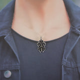 クロムハーツ CHROME HEARTS ヴァイン ダガー 2351-304-1605-9100 ペンダントトップ シルバー925 メンズ【中古】【Aランク】