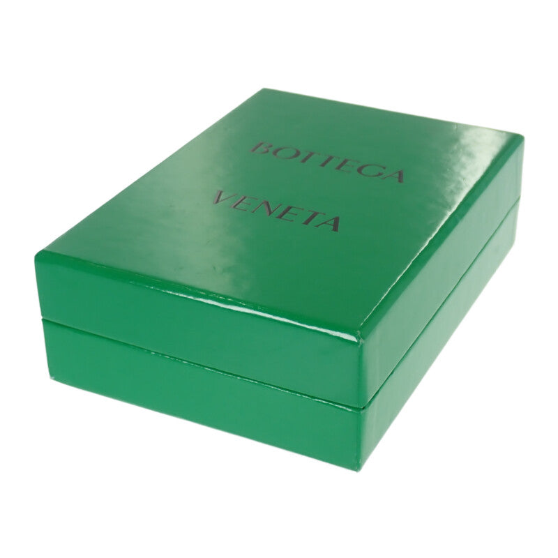 ボッテガヴェネタ BOTTEGA VENETA スモール ウォレット 742330 二つ折り財布 イントレチャート ピンク レディース【中古】【Aランク】