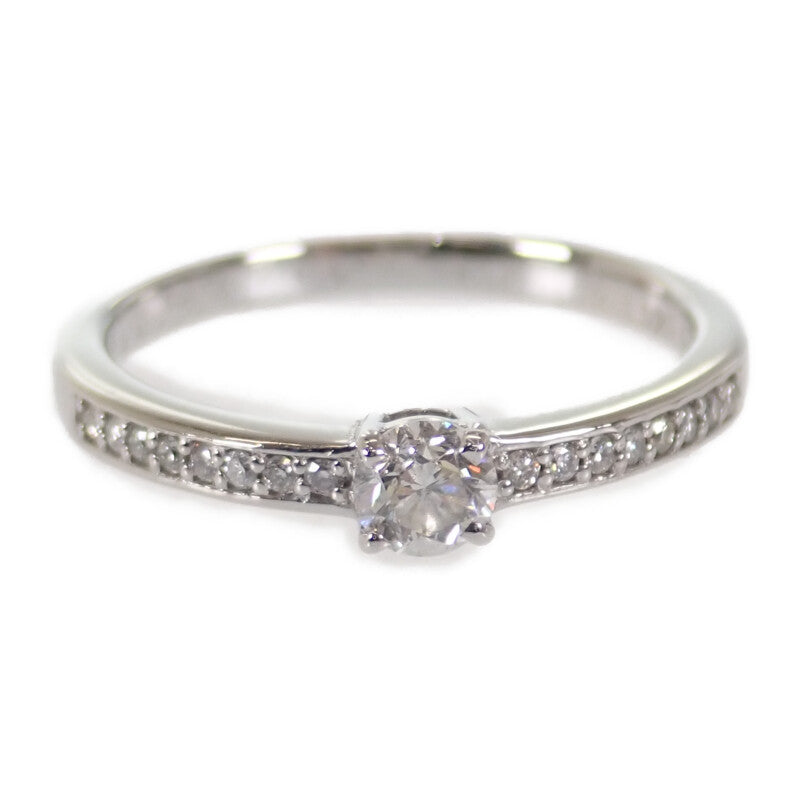 【中古】 Pt900 デザインジュエリー リング Pt900プラチナ 12号 ダイヤモンド レディース【Aランク】