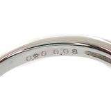 【中古】 Pt900 デザインジュエリー リング Pt900プラチナ 12号 ダイヤモンド レディース【Aランク】
