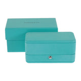ティファニー TIFFANY&Co. T サークル 66886085 ピアス K18ホワイトゴールド ターコイズ レディース【中古】【Aランク】