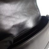 グッチ GUCCI GGマーモント キルティングレザー チェーン 739681 ショルダーバッグ カーフ ブラック レディース【中古】【ABランク】