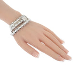 シャネル CHANEL プルミエール トリプルブレス H3059 腕時計 ステンレススチール セラミック ダイヤモンド クオーツ ホワイト文字盤 レディース【中古】【Aランク】