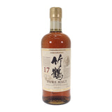 NIKKA ニッカ 竹鶴17年 ピュアモルト お酒 アルコール 700ml 43% ウイスキー【中古】【Sランク】