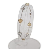 ティファニー TIFFANY&Co. マルチハート ブレスレット K18イエローゴールド K18ホワイトゴールド レディース【中古】【Aランク】