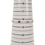 ティファニー TIFFANY&Co. マルチハート ブレスレット K18イエローゴールド K18ホワイトゴールド レディース【中古】【Aランク】