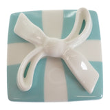 【中古】ティファニー TIFFANY&Co. ブルーボックス ミニ ジュエリーケース 小物入れ 陶器 アクセサリーポーチ 陶器 ブルー レディース【Aランク】