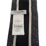 ディオール Dior ミッツァ 24PCO106I611 スカーフ シルク ブラック レディース【中古】【Aランク】