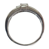 【Aランク】 デザインジュエリー リング K18ホワイトゴールド ダイヤモンド 12号 ダイヤモンド レディース【ISEYA】