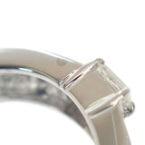 【Aランク】 デザインジュエリー リング K18ホワイトゴールド ダイヤモンド 12号 ダイヤモンド レディース【ISEYA】