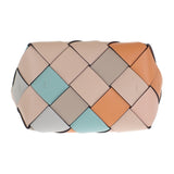 ロエベ LOEWE ウーブン バスケット A521T32X22 2WAYバッグ ショルダーバッグ カーフ マルチカラー レディース【中古】【Aランク】