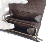 グッチ GUCCI オフィディア GG ウォレット 598662_96IWG_8745 二つ折り財布 レザー GGスプリーム ブラウン レディース【中古】【SAランク】