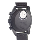 オメガ OMEGA スウォッチ SWATCH スピードマスター ミッション トゥ ザ ムーンフェイズ SO33B700 腕時計 セラミック ナイロン クオーツ ブラック文字盤 メンズ【中古】【Sランク】