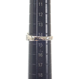 デザインジュエリー スクエア 14.5号 リング Pt900プラチナ ダイヤモンド レディース【中古】【Aランク】