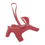 エルメス HERMES ロデオチャームPM ソーピンク バッグチャーム アニョーミロ ローズアザレ レディース【中古】【Aランク】