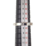カルティエ CARTIER ラニエール ハーフ 指輪 7号 B4048400 リング K18ホワイトゴールド ダイヤモンド 47 レディース【中古】【Aランク】