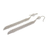 ティファニー TIFFANY&Co. メッシュタッセル 60145952 ピアス シルバー925 パール レディース【中古】【Aランク】
