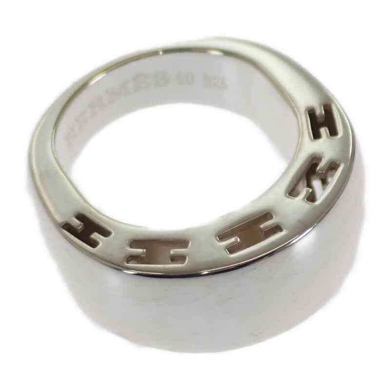 エルメス HERMES クラルテ 7号 50 リング シルバー925 レディース【中古】【Aランク】