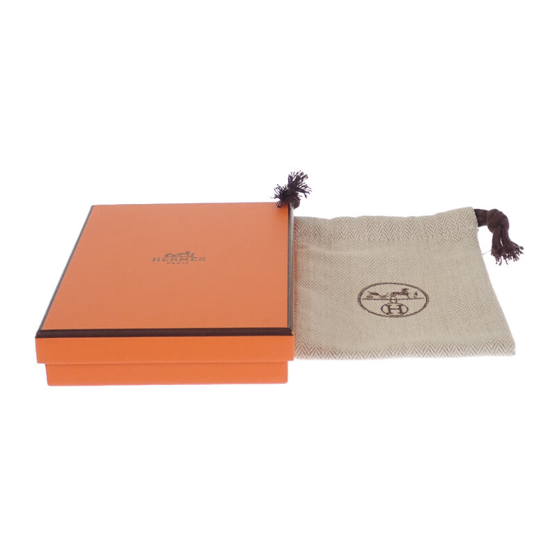 エルメス HERMES カルーゼル H077325 ネックレス メタル バッファローホーン シルバー ブルー ブラック レディース メンズ【中古】【SAランク】